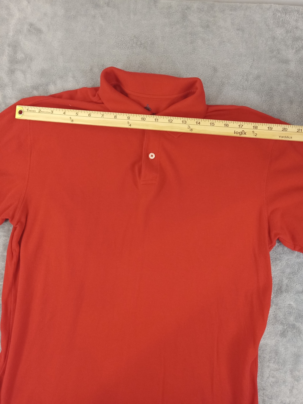 Foot Locker Men's Red Polo Shirt Size Large - Picture 5 of 9
